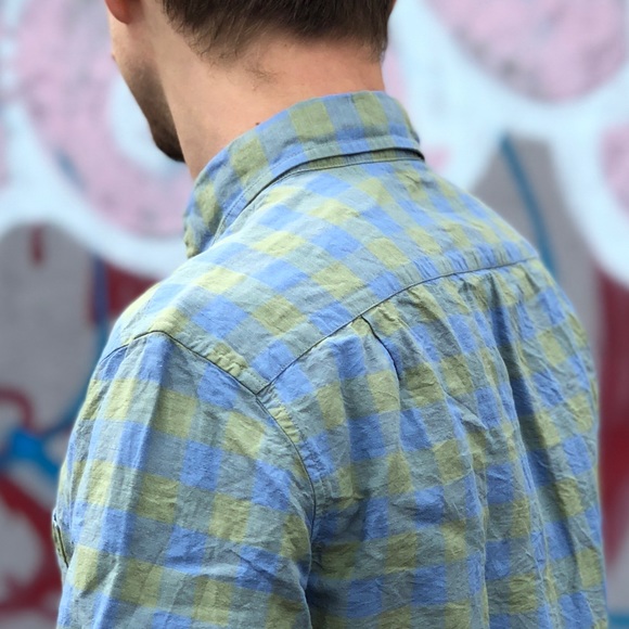 J CREW men’s medium slim fit button - Picture 5 of 7